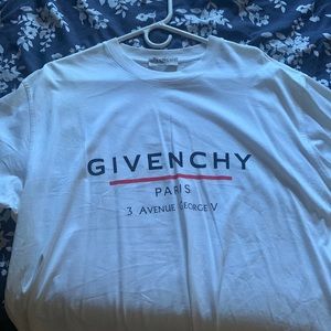 White Givenchy shirt